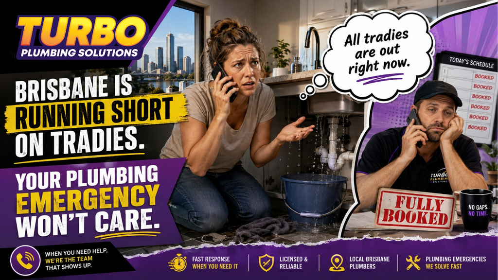 Brisbane Is Running Short on Tradies. Your Plumbing Emergency Won’t Care.